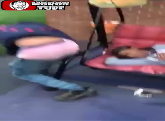 Video: It goes horribly wrong when he farts on a pal!